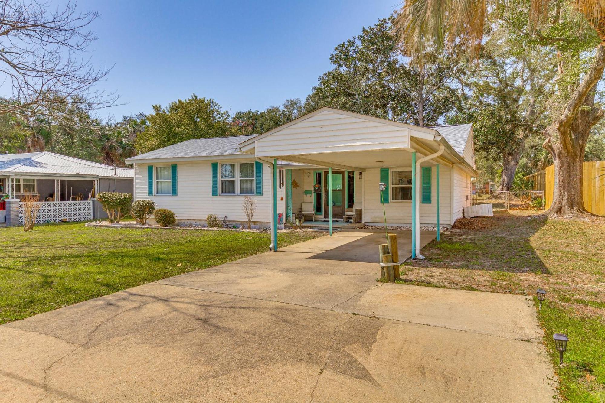 Fort Walton Coastal Retreat With Yard Walk To Beach Fort Walton Beach Extérieur photo